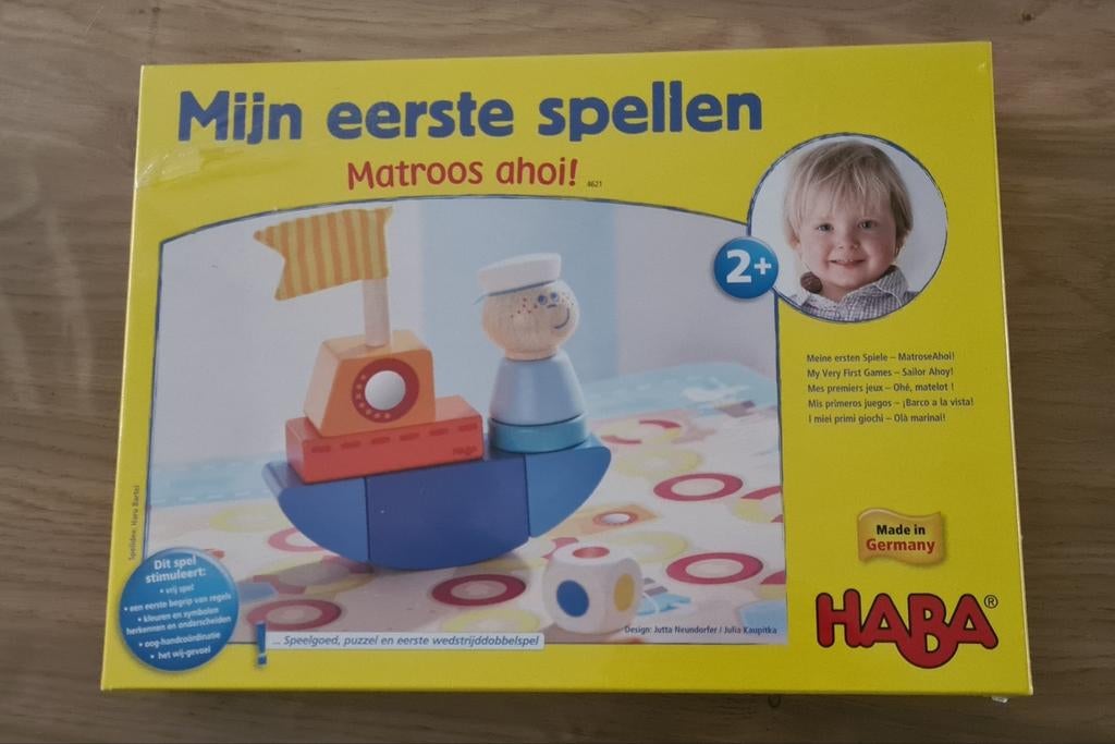 Haba Mijn eerste spellen Matroos ahoi! 2+ nieuw in plastiek, Ophalen of Verzenden, Nieuw