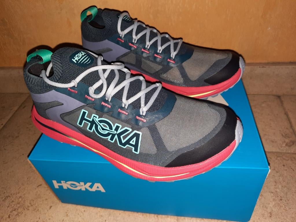 Chaussures de running / trail femme Hoka Zinal 2 (38 2/3), Sports & Fitness, Course, Jogging & Athlétisme, Neuf, Chaussures de course à pied