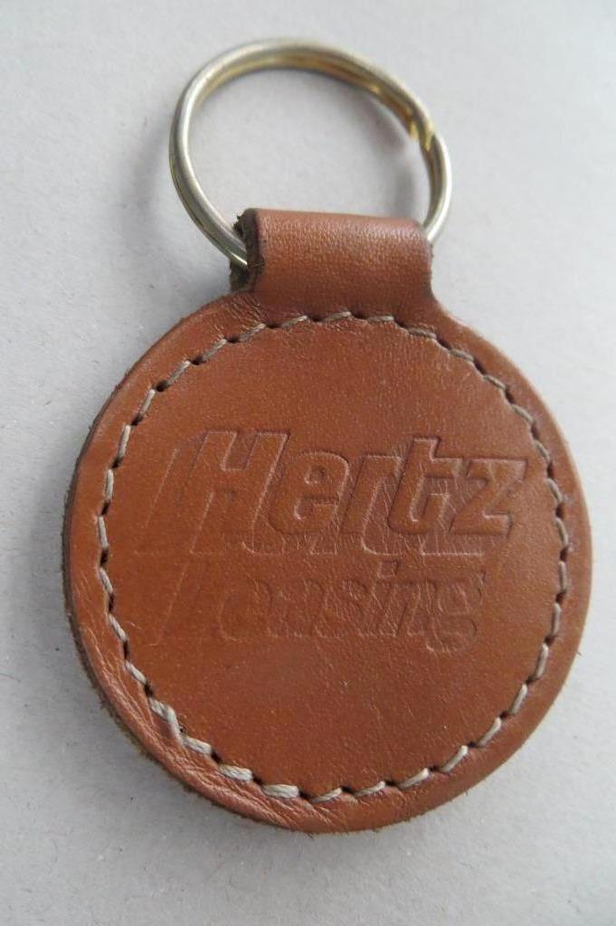 oude sleutelhanger Hertz Leasing, Verzamelen, Ophalen of Verzenden, Gebruikt, Merk