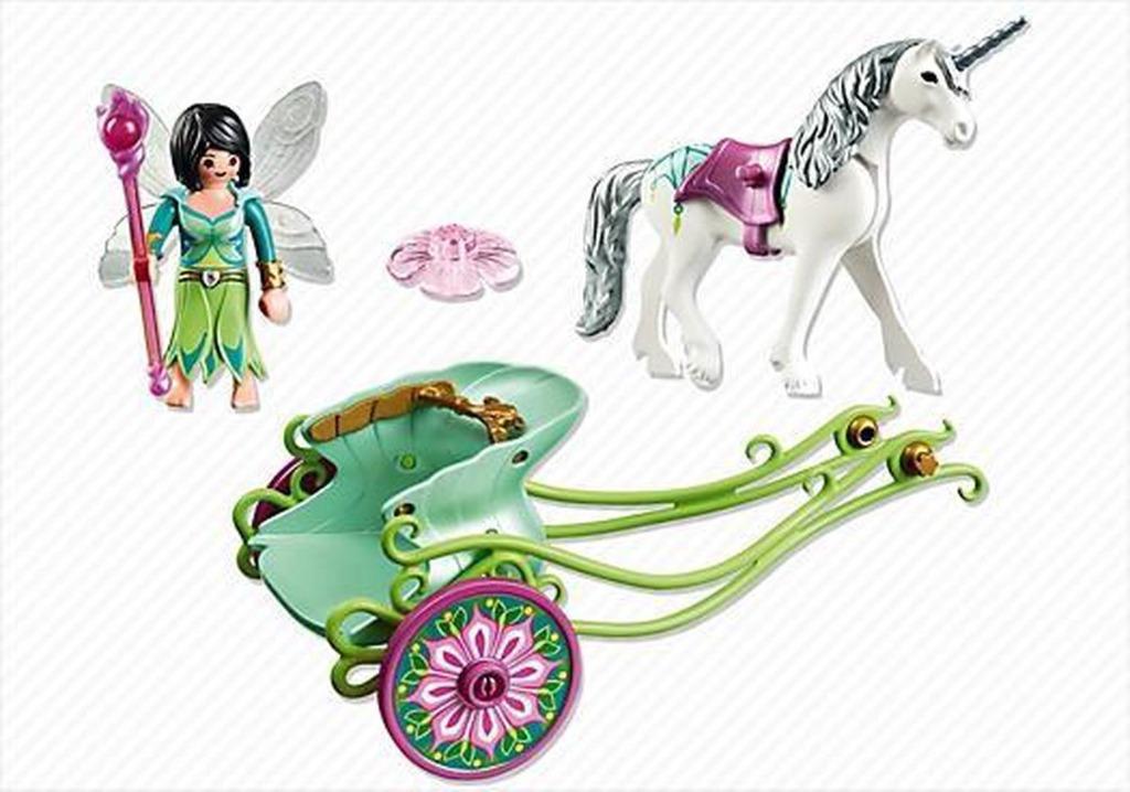 5446 Eenhoornkoets met vlinderfee, Ophalen of Verzenden, Zo goed als nieuw, Complete set