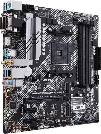 ASUS PRIME B550M A WI-FI II | GRATIS LEVERING, Computers en Software, Moederborden, -, Verzenden, Nieuw, ASUS