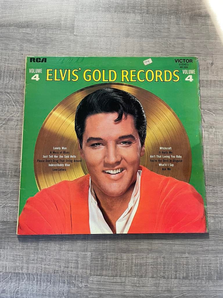 Elvis Presley - Elvis' Gold Records - Volume 4, CD & DVD, Vinyles | Rock, Enlèvement ou Envoi