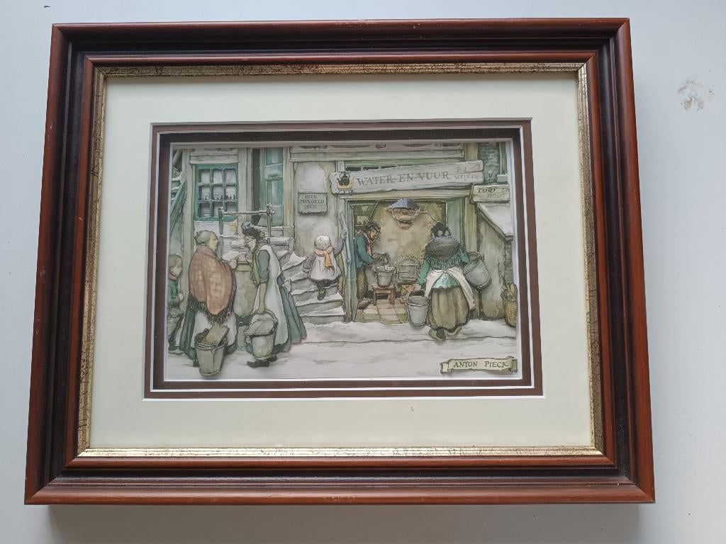 Anton Pieck 3D kunst, Antiek en Kunst, Curiosa en Brocante, Ophalen of Verzenden
