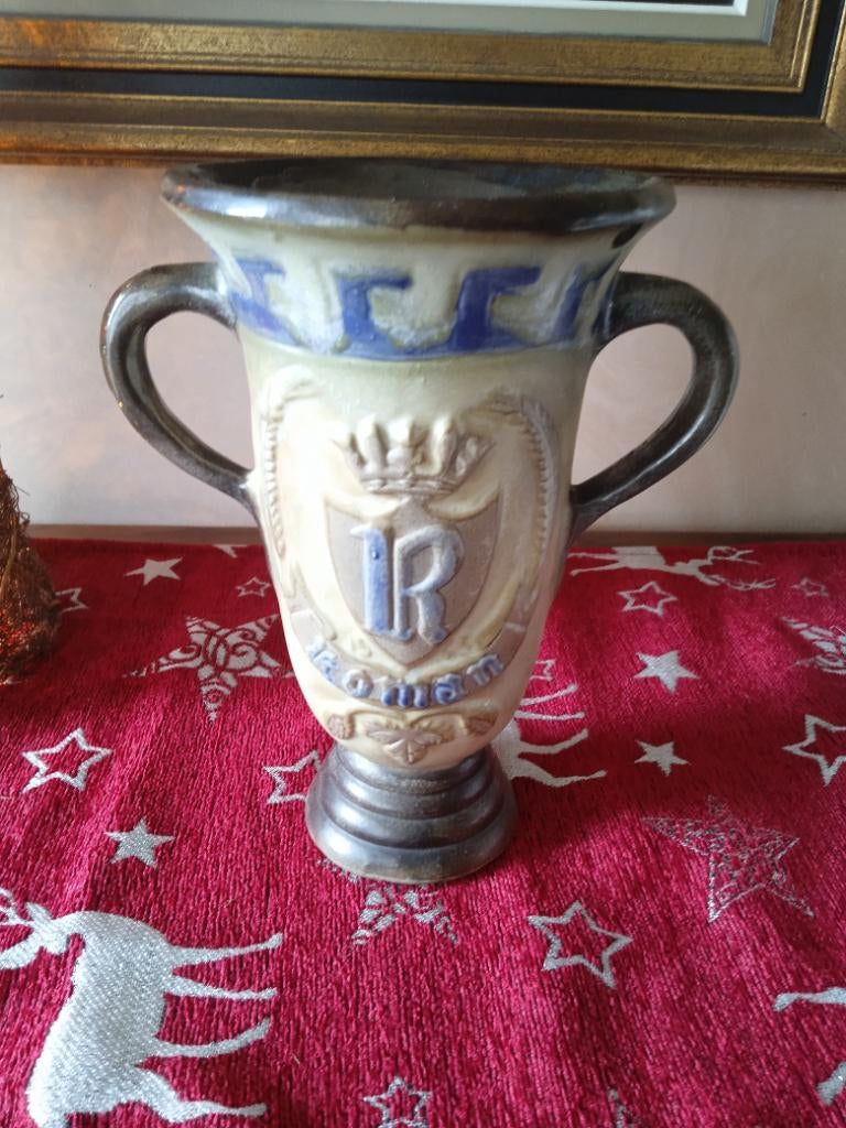 Keramische vaas van Jules Guérin, Antiek en Kunst, Antiek | Keramiek en Aardewerk, Ophalen of Verzenden