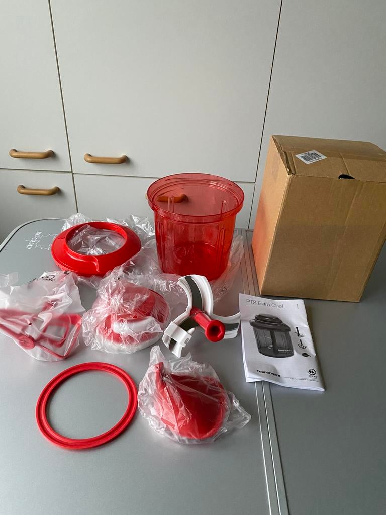 🍄 Tupperware NIEUWE Extra chef . SuperSonic Large, Ophalen of Verzenden, Nieuw