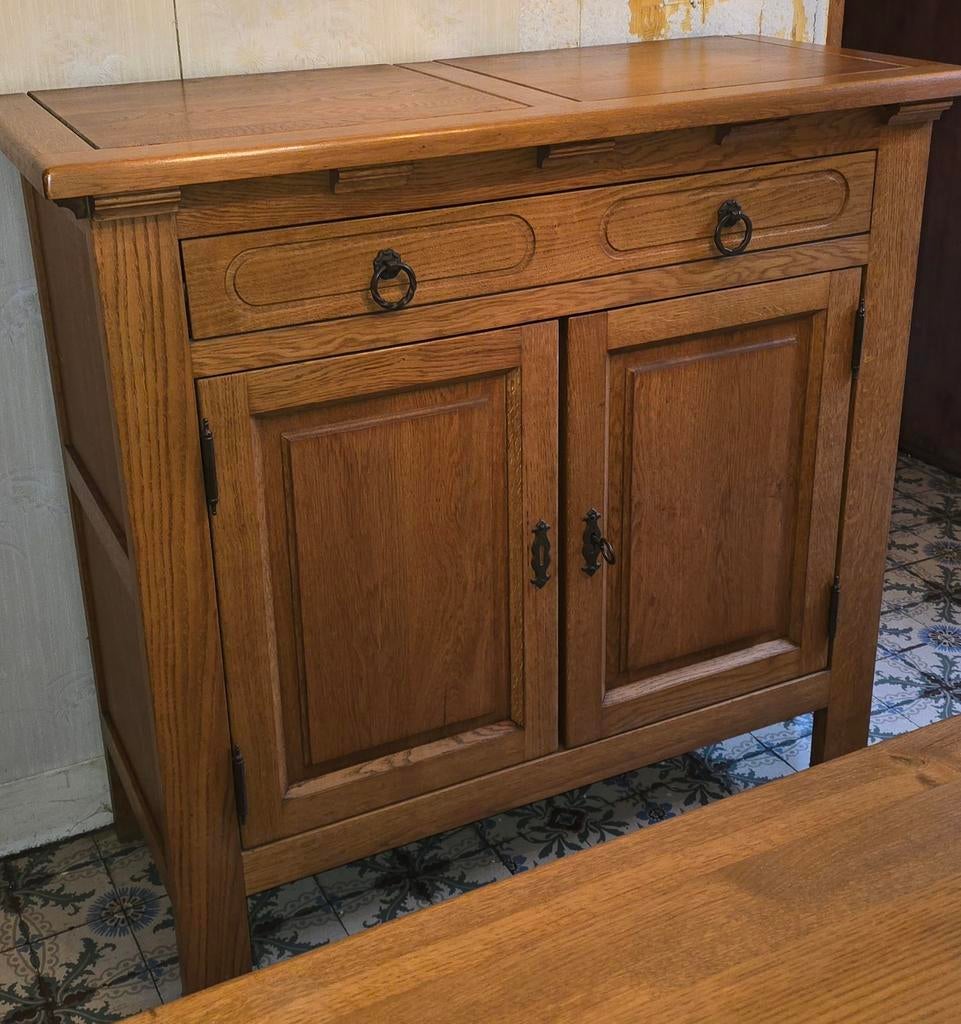 Dressoir en chêne, Maison & Meubles, Enlèvement, Comme neuf, Chêne