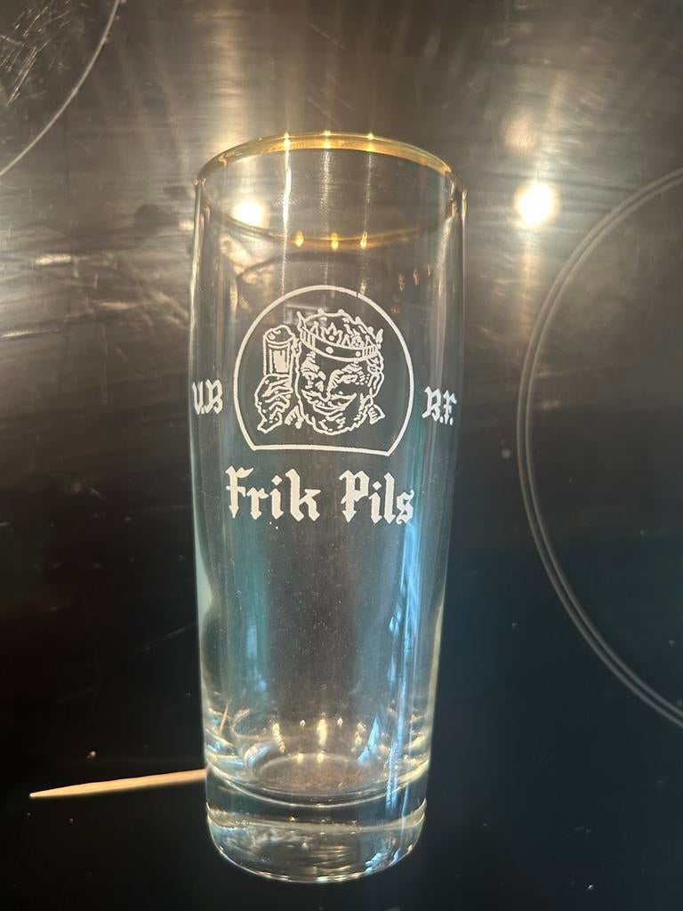 Verre  bière Frik Pils Lauwe, Collections, Enlèvement ou Envoi, Comme neuf