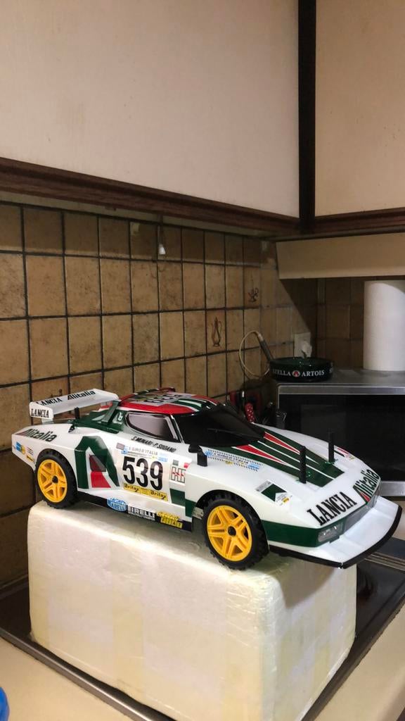 RC : LES LÉGENDES DU RALLYE LANCIA STRATOS NEW RTR, Hobby & Loisirs créatifs, Neuf, Échelle 1:10, Enlèvement ou Envoi, Voiture on road
