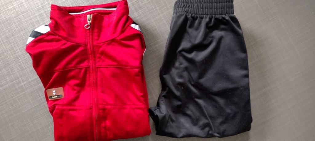 survêtement, taille 128, Garçon, Enlèvement ou Envoi, Utilisé, Hummel