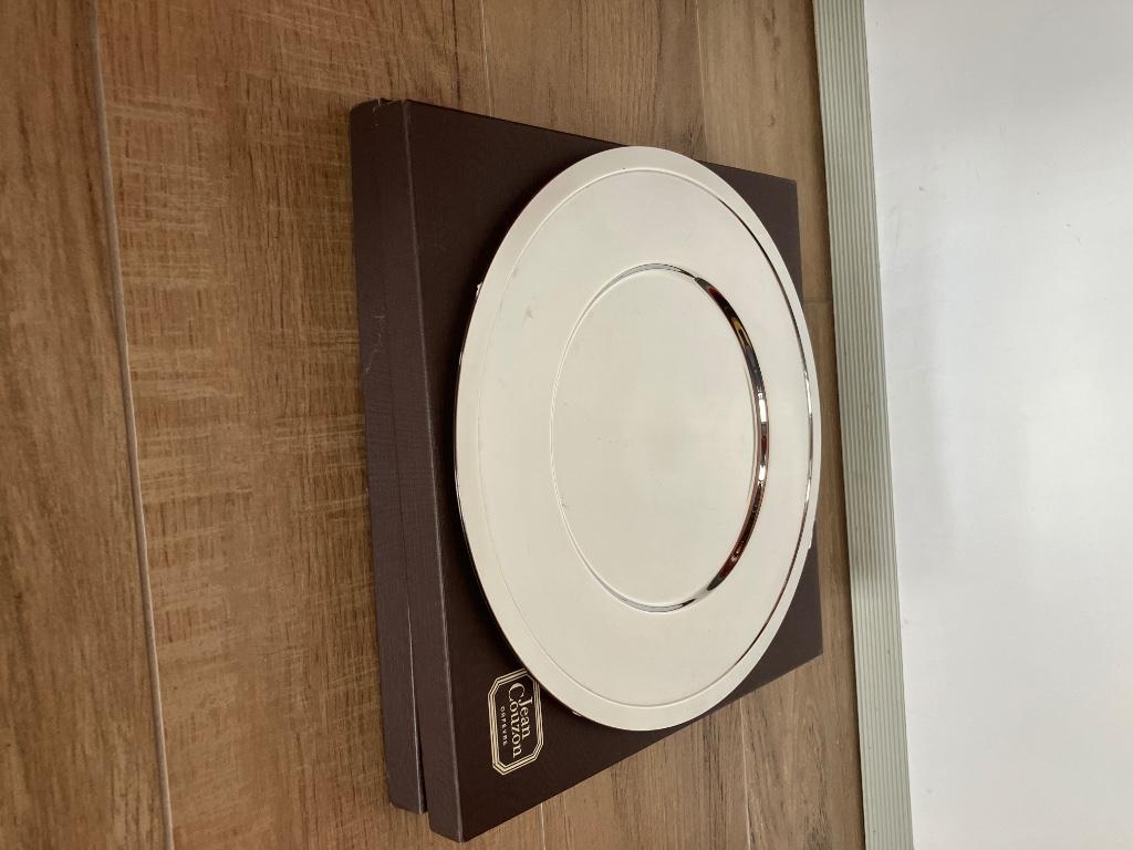 Zilveren onderzetborden, Ophalen, Overige materialen, Overige typen, Zo goed als nieuw