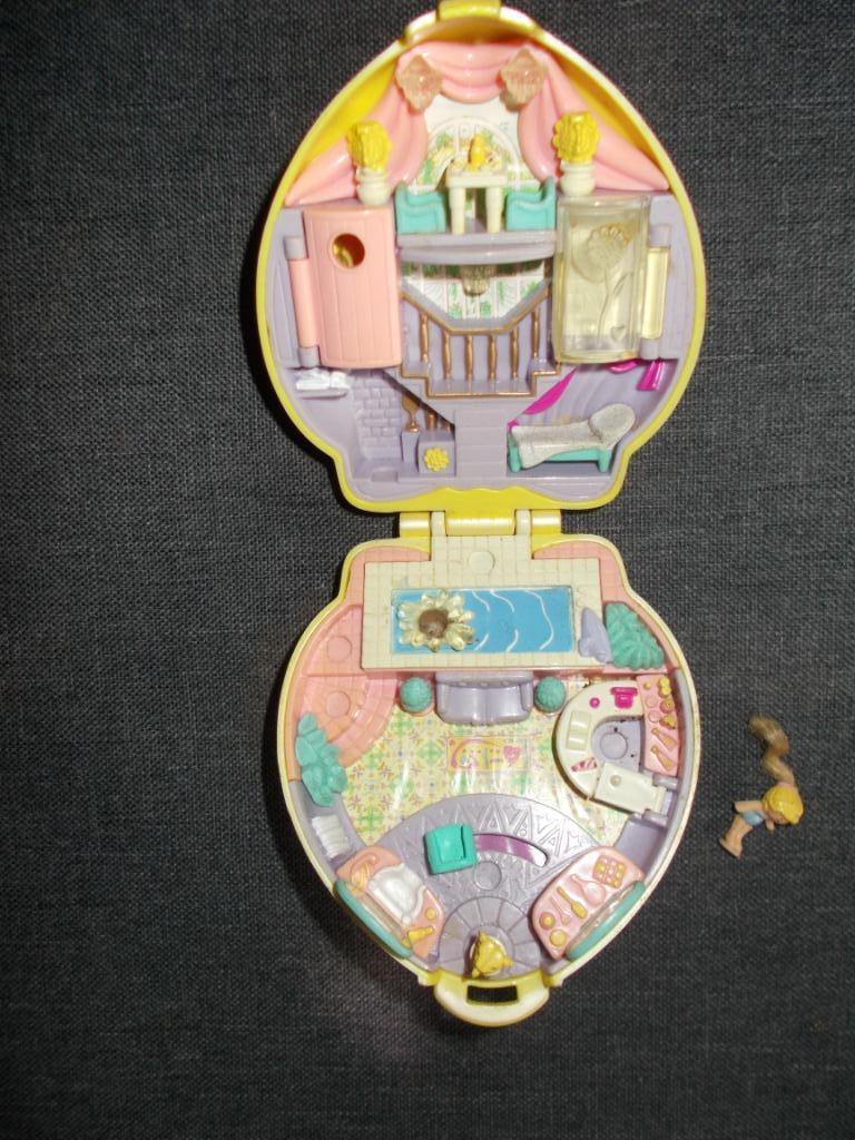 Polly Pocket 1995 Stylin' Salon Happenin' Hair Vintage, Enfants & Bébés, Enlèvement ou Envoi