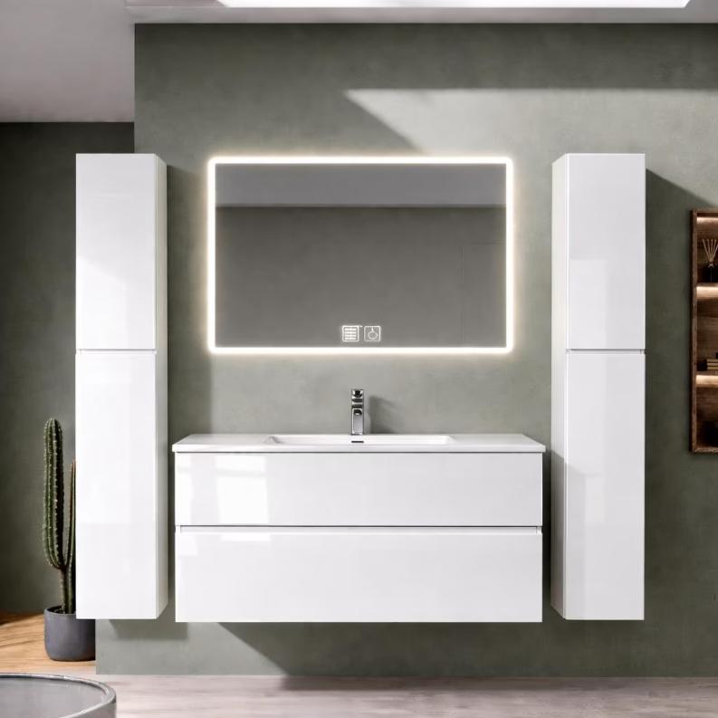 Nieuwe Badkamermeubelset Multiplex! Met 2 jaar garantie!, Neuf, 25 à 50 cm, Enlèvement ou Envoi, Moins de 100 cm