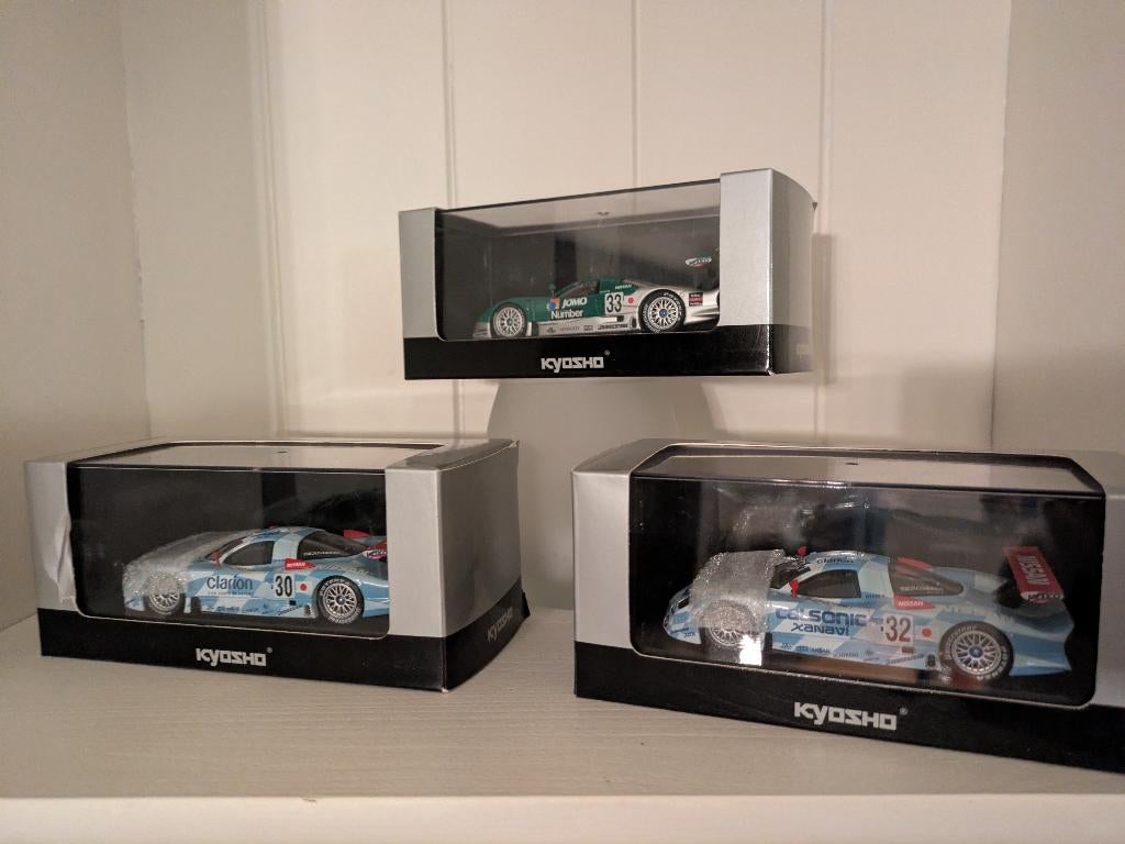 Lot de voitures miniatures Kyosho du mans98, Hobby & Loisirs créatifs, Voitures miniatures | 1:43, Enlèvement ou Envoi, Neuf, Voiture