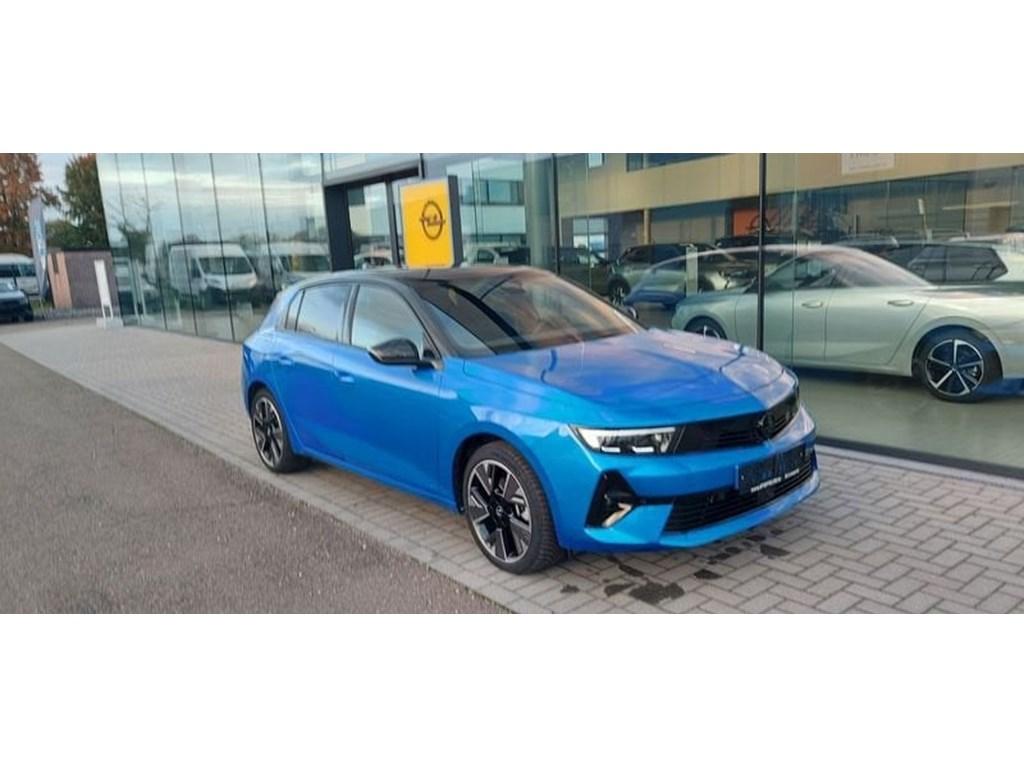 Opel Astra Electric 54kWh GS  156PK  Navi, 360°camera, pano, Automaat, Blauw, Parkeersensor, Elektrisch