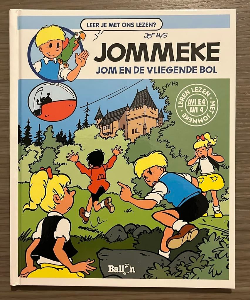 Jom en de vliegende bol - Leer je met ons lezen ?, Ophalen, Nieuw