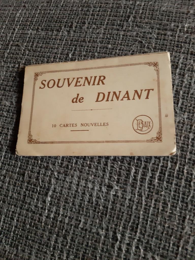 DINANT boekje  5 kaarten, Ophalen, Zo goed als nieuw