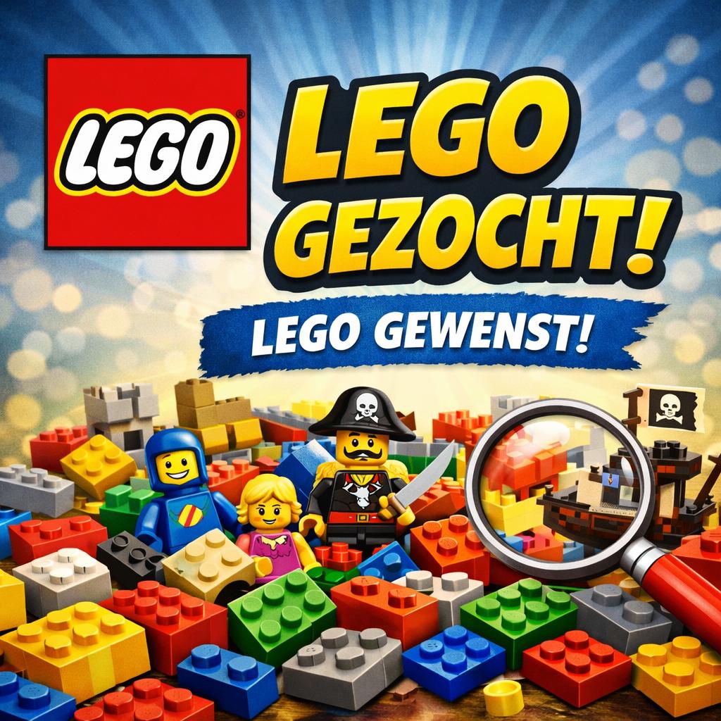 Lego gezocht en te koop gevraagd, Ophalen, Zo goed als nieuw, Complete set, Lego