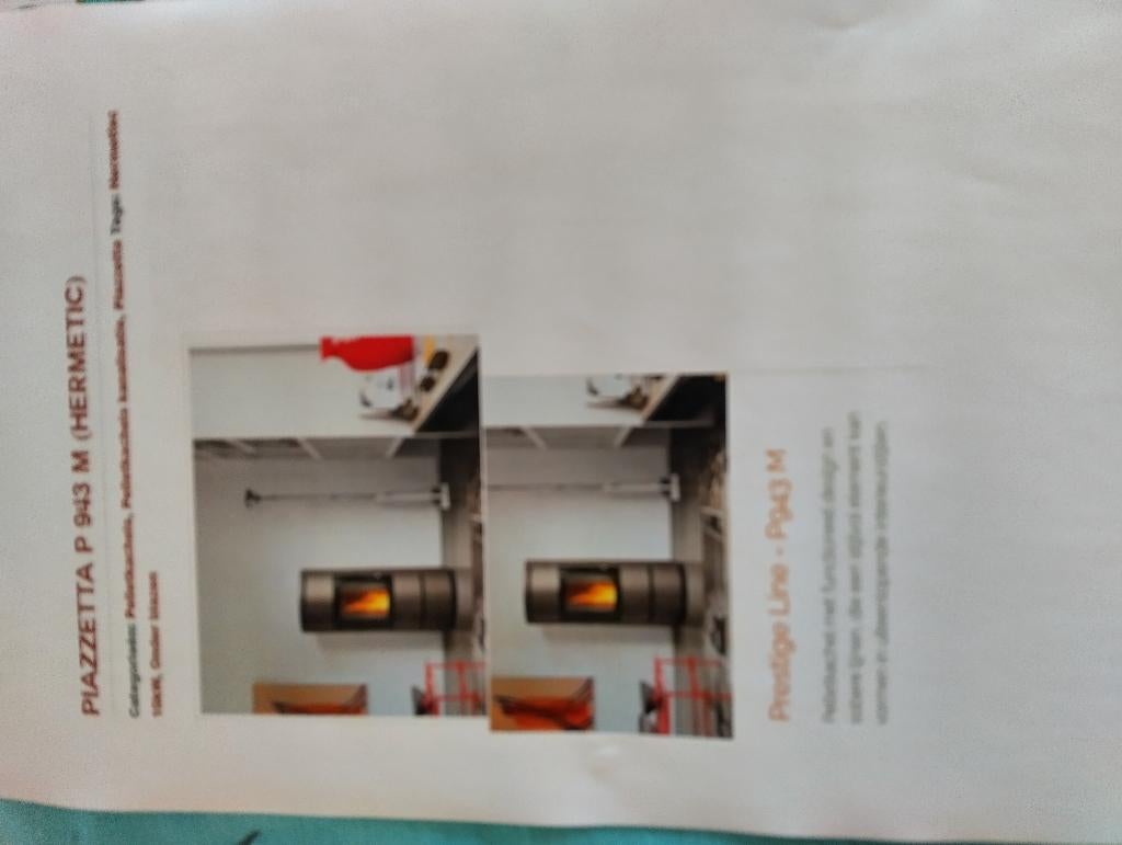 Nieuwe Pelletkachel Piazzetta P943M, Ophalen, Nieuw