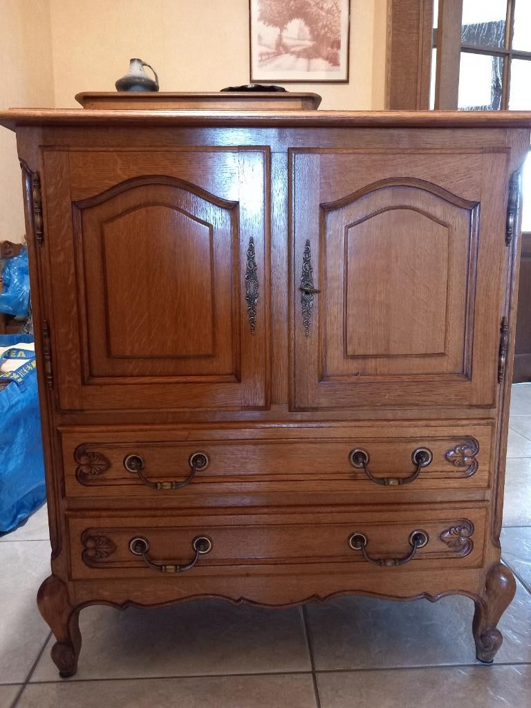 Commode en chêne, 25 à 50 cm, Comme neuf, Enlèvement, 50 à 100 cm