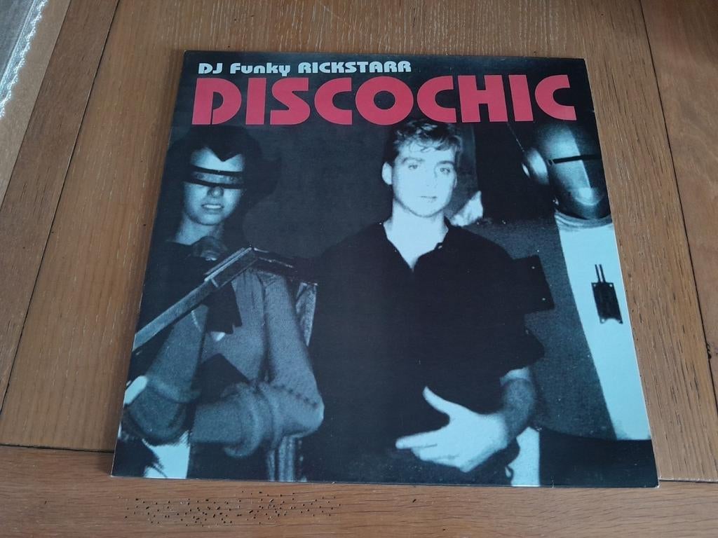 DJ FUNKY RICKSTARR DISCOCHIC TECHNO 12", CD & DVD, Enlèvement ou Envoi, Comme neuf
