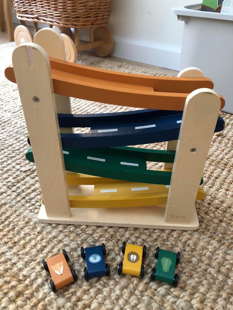 Trixie autobaan, Ophalen, Gebruikt