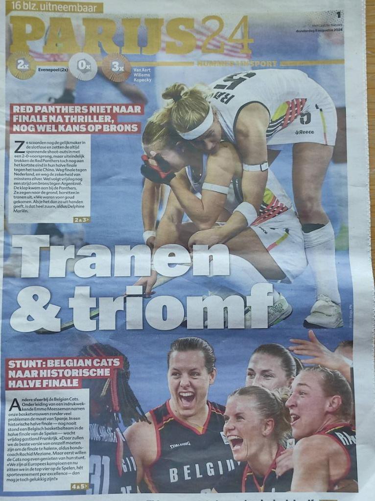 OS Parijs 2024 > tranen & triomf > zie foto's, Tickets en Kaartjes