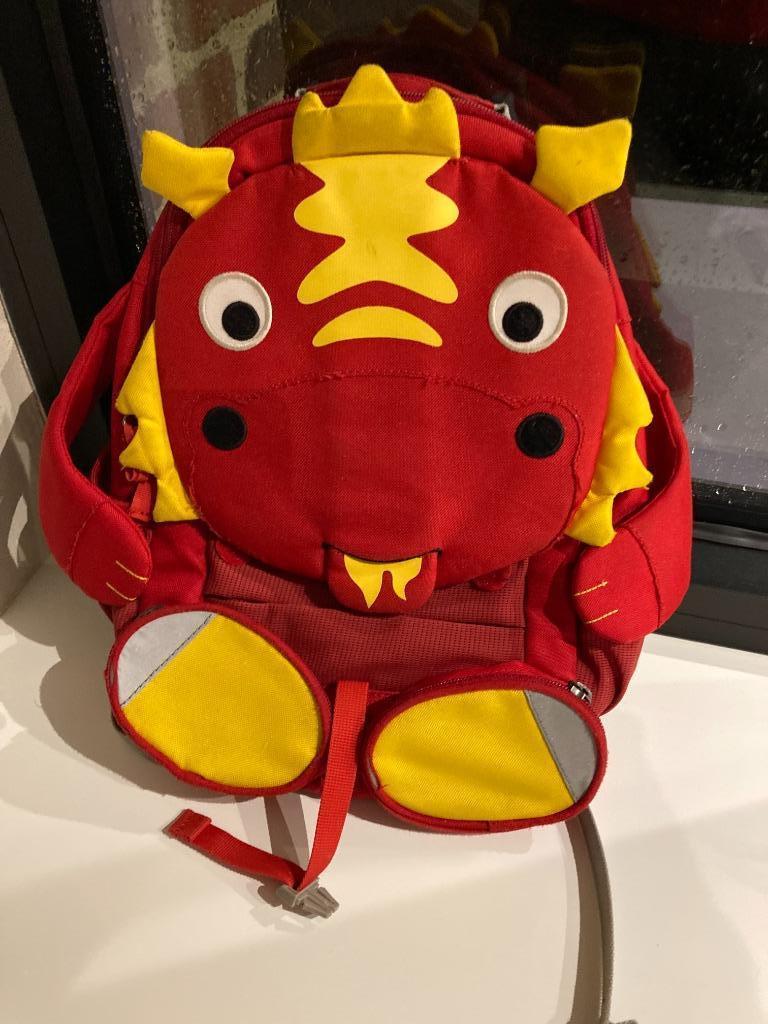 Affenzahn Draakje Daria Rugzak boekentas kleuter, Gebruikt, Minder dan 30 cm, Rugtas, Ophalen of Verzenden