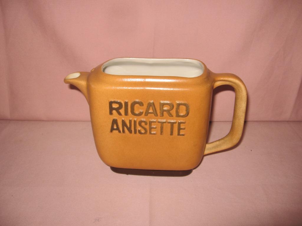 Ricard bruine rechthoekige stenen kan 1 L RICARD A..., Ophalen of Verzenden, Zo goed als nieuw, Gebruiksvoorwerp