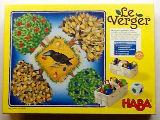 jeu Haba : LE VERGER - à partir de 3 ans, Enlèvement ou Envoi