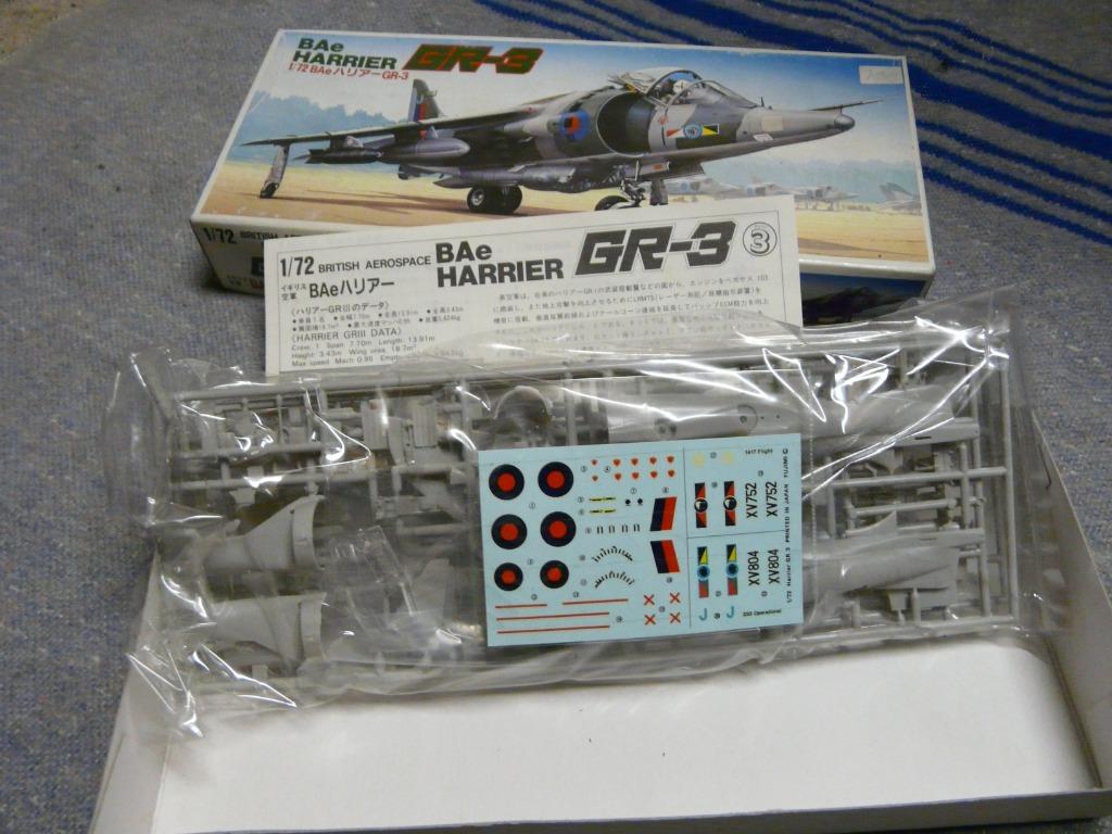 HARRIER GR 3 1/72 FUJIMI, Neuf, Autres marques, 1:72 à 1:144, Avion