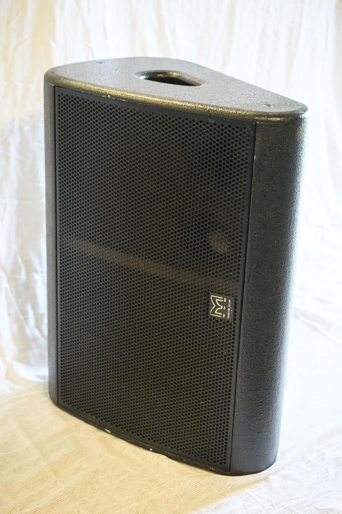 Martin LE1200 monitors + Powersoft M50Q versterkers, Ophalen, Gebruikt, 1000 watt of meer, Monitor(versterker)