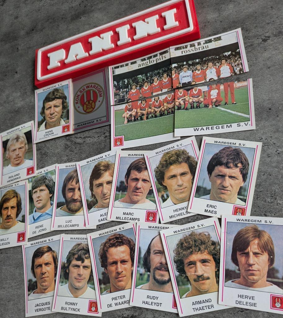 AUTOCOLLANTS PANINI FOOTBALL 80 WAREGEM 20 1980, Hobby & Loisirs créatifs, Autocollants & Images, Envoi