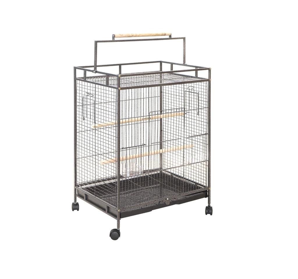 Binnen Volière Elegant - Hamerslag Antraciet Vogel Vogelkooi, Ophalen of Verzenden, Nieuw, Vogelkooi