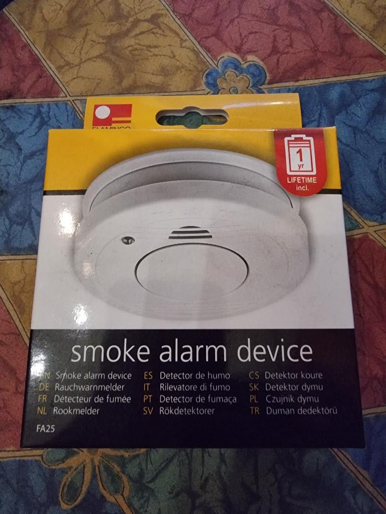 rookmelder -brandalarm, Doe-het-zelf en Bouw, Alarmsystemen, Ophalen of Verzenden, Nieuw, Detector, Sensor of Melder, Rook