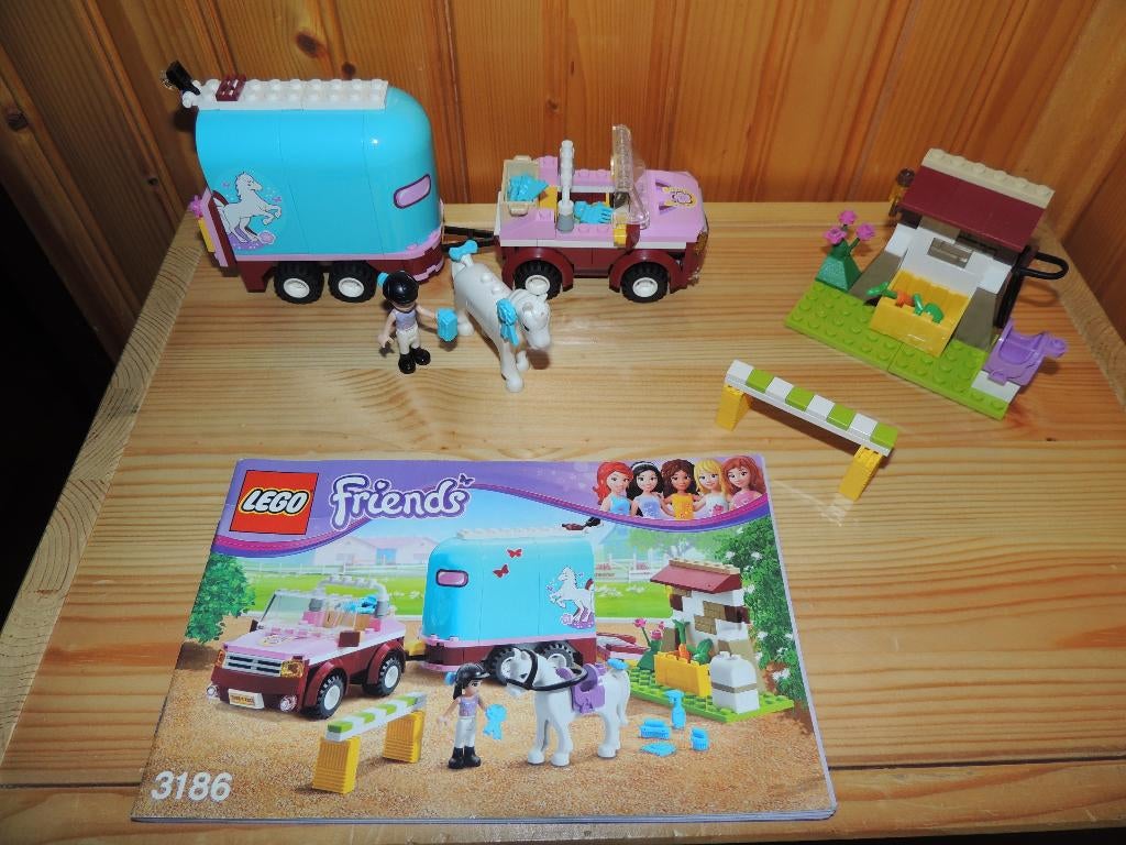 Légo friends - La remorque à chevaux d'Emma, Enlèvement