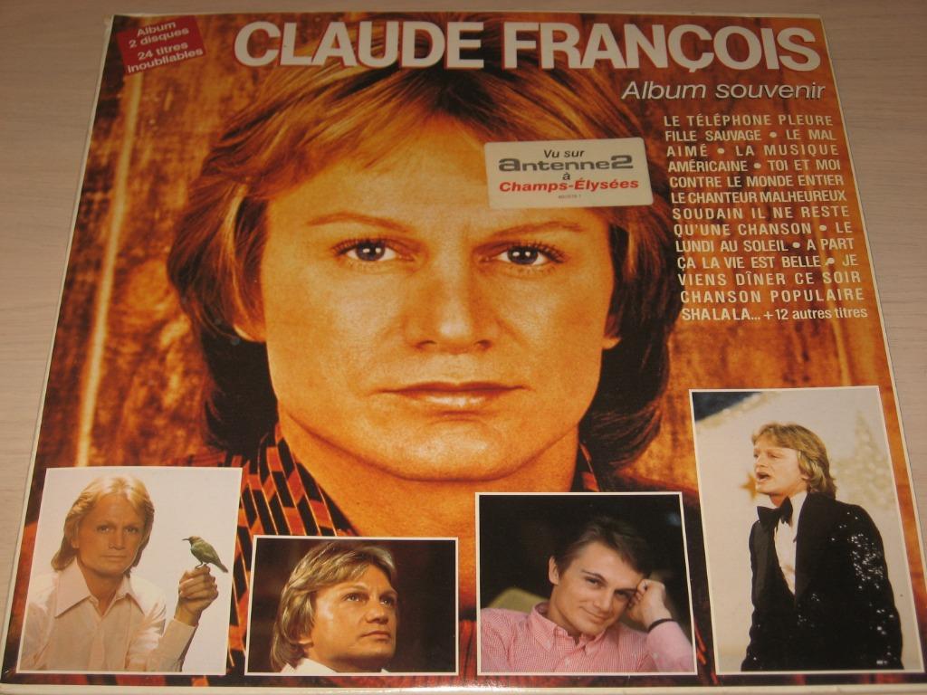 Double disque vinyl 33 tours Claude francois, Cd's en Dvd's, Vinyl | Pop, Zo goed als nieuw, Ophalen of Verzenden