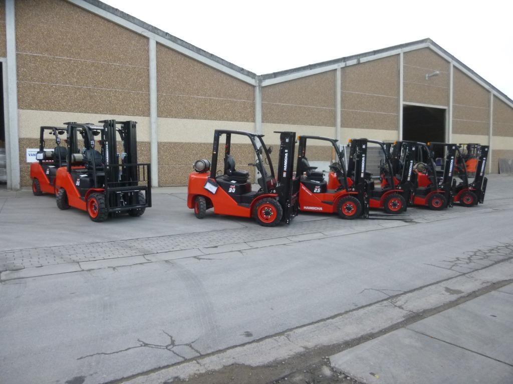 LPG en Diesel Heftruck 1.8 ton t.e.m 3.5 ton voorraad, Zakelijke goederen, Hangcha, Heftruck, 2000 tot 3000 kg, Ophalen