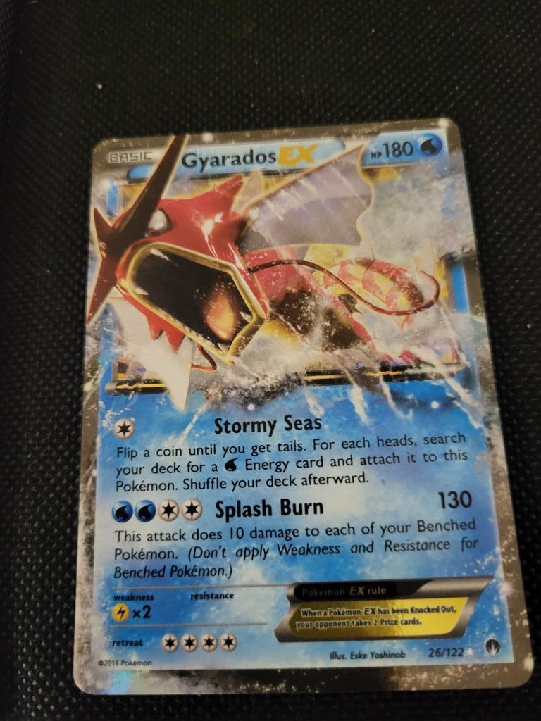 Pokemonkaart Gyarados Ex, Hobby en Vrije tijd, Verzamelkaartspellen | Pokémon, Ophalen, Zo goed als nieuw, Losse kaart