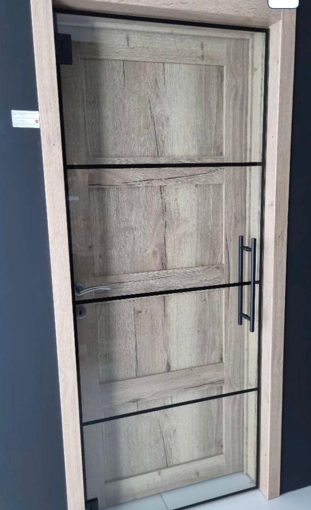 Glazen Deur van Thys, Doe-het-zelf en Bouw, Deuren en Vliegenramen, Ophalen, Zo goed als nieuw