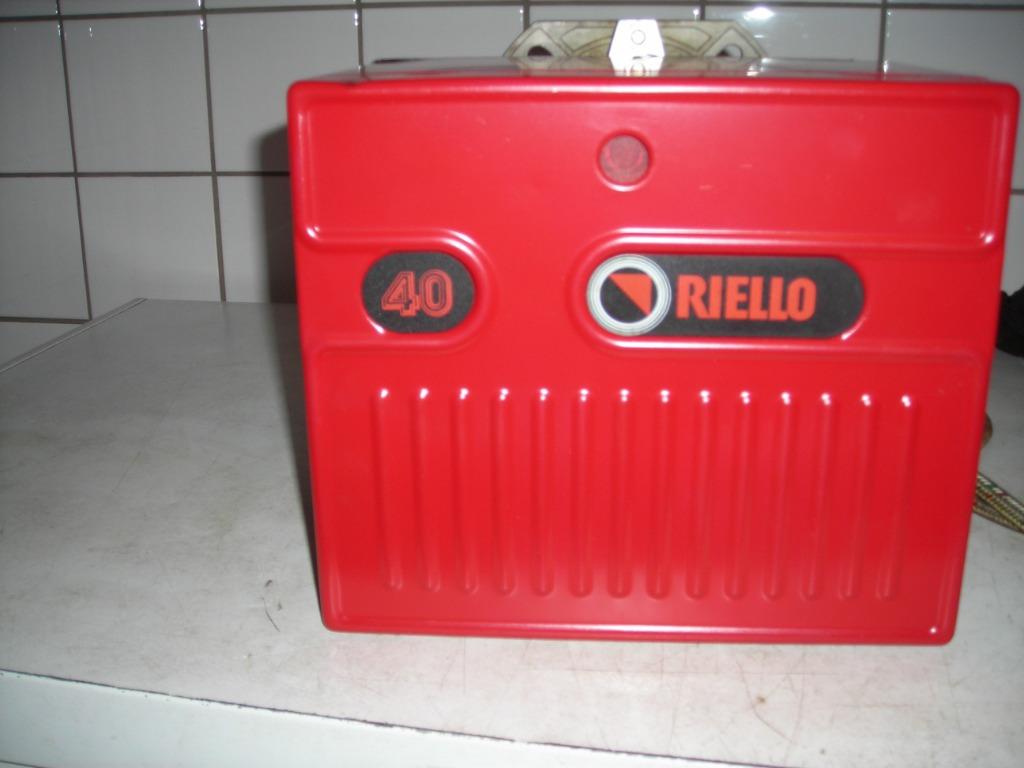 mazoutbrander Riello 40, Ophalen, Gebruikt