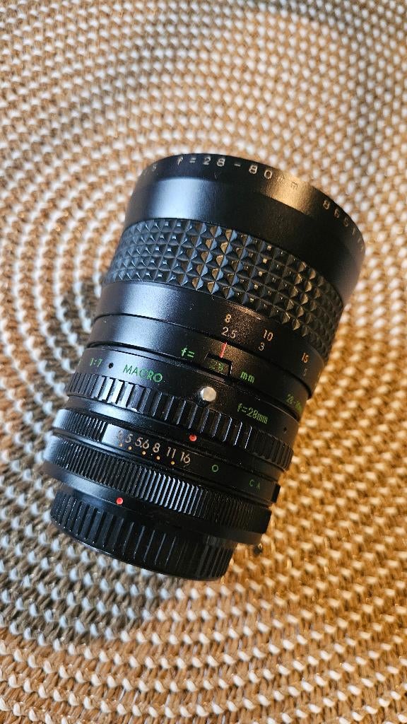 Objectif makinon 28mm-80mm, TV, Hi-fi & Vidéo, Enlèvement ou Envoi, Zoom