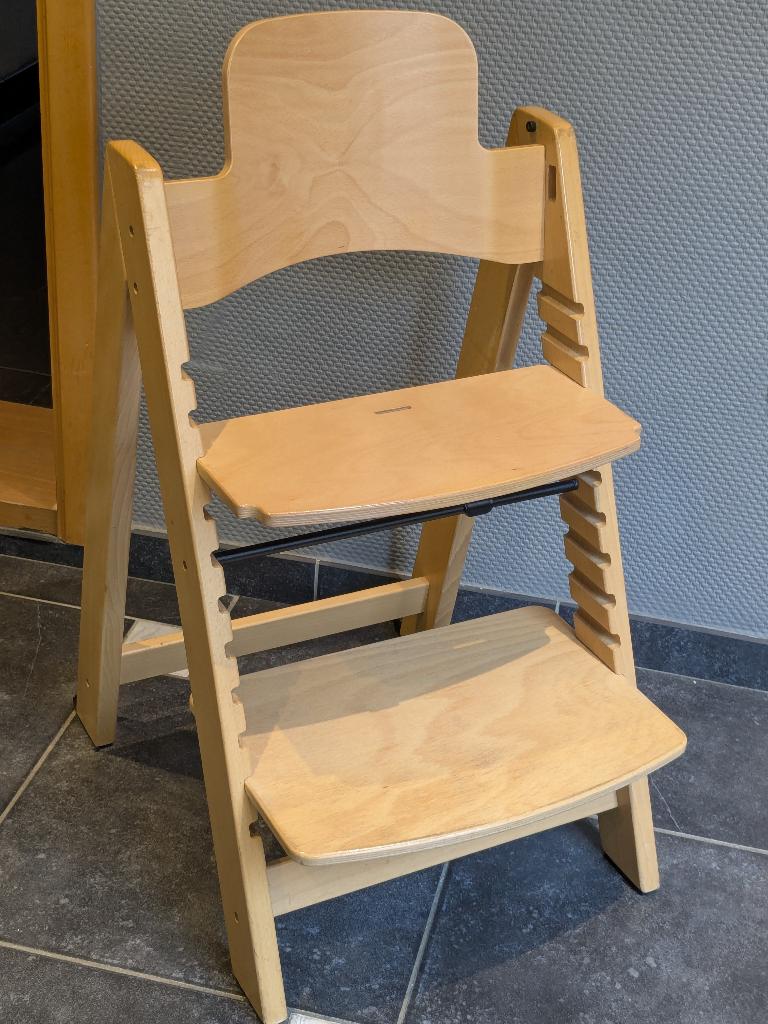 Kidsmill meegroeistoel, Enlèvement, Comme neuf, Chaise évolutive, Ceinture(s)
