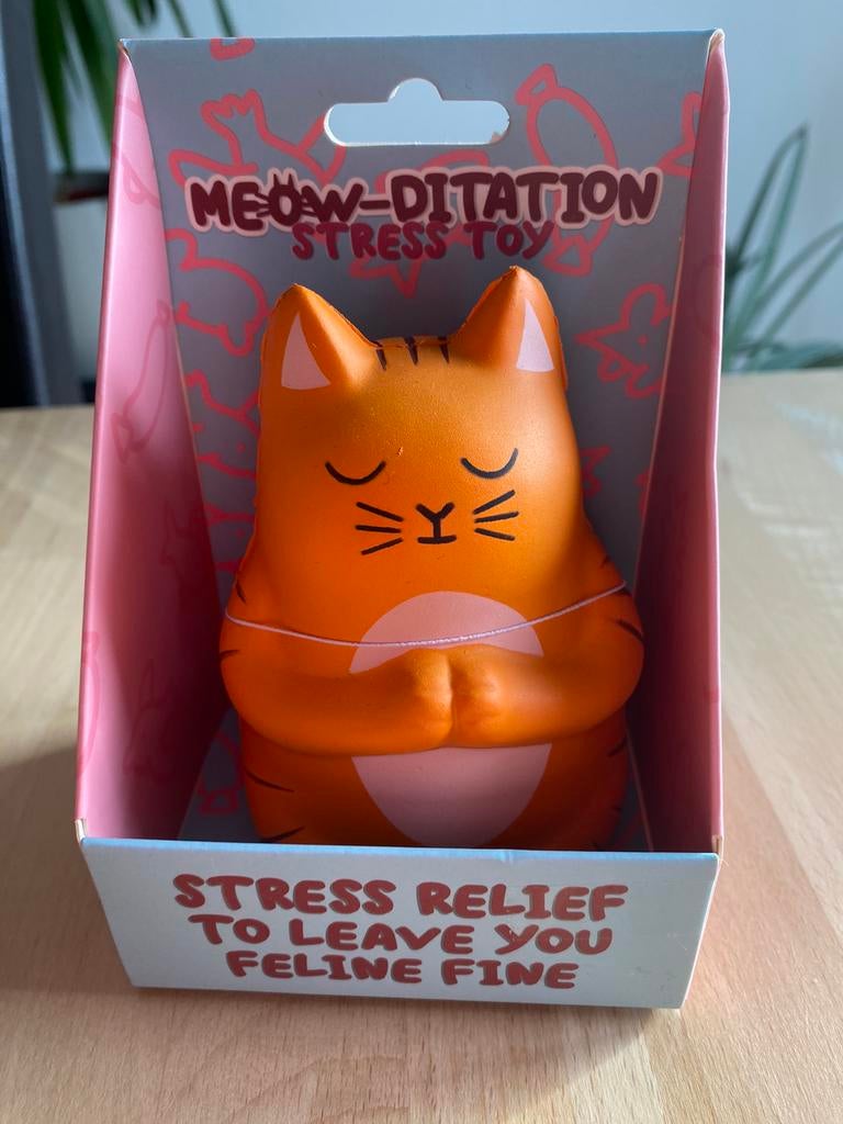 Jouet antistress - Chat meow - ditation, Neuf