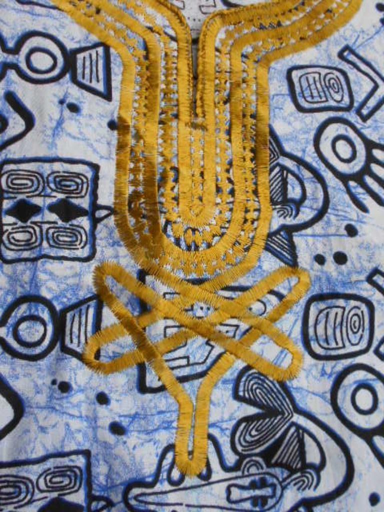 nouvelle tunique africaine, Afrika, Envoi, Neuf, Taille 42/44 (L)