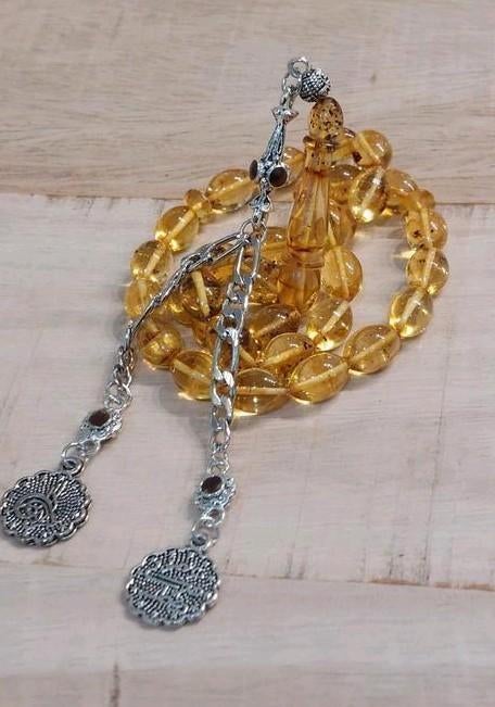 Tesbih uit natuurlijke amber, Ophalen of Verzenden