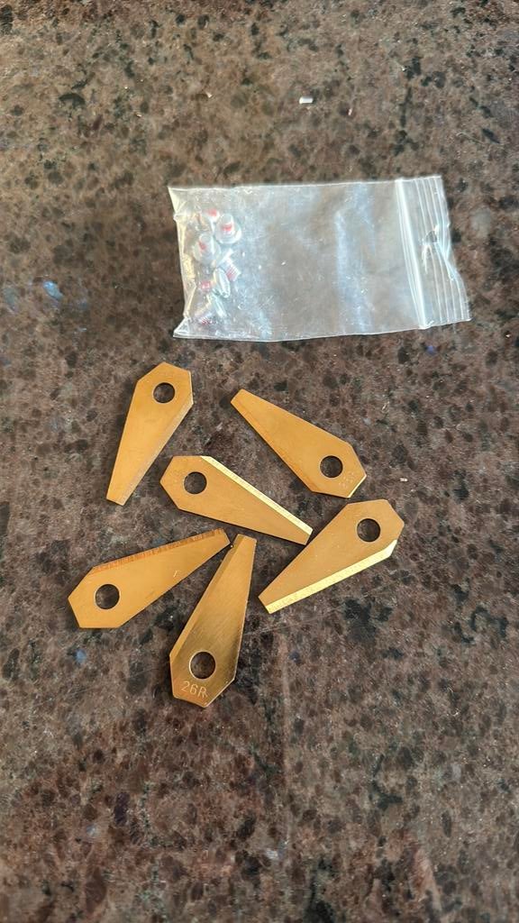 Mesjes voor Bosh Indego robotmaaier, Ophalen, Nieuw