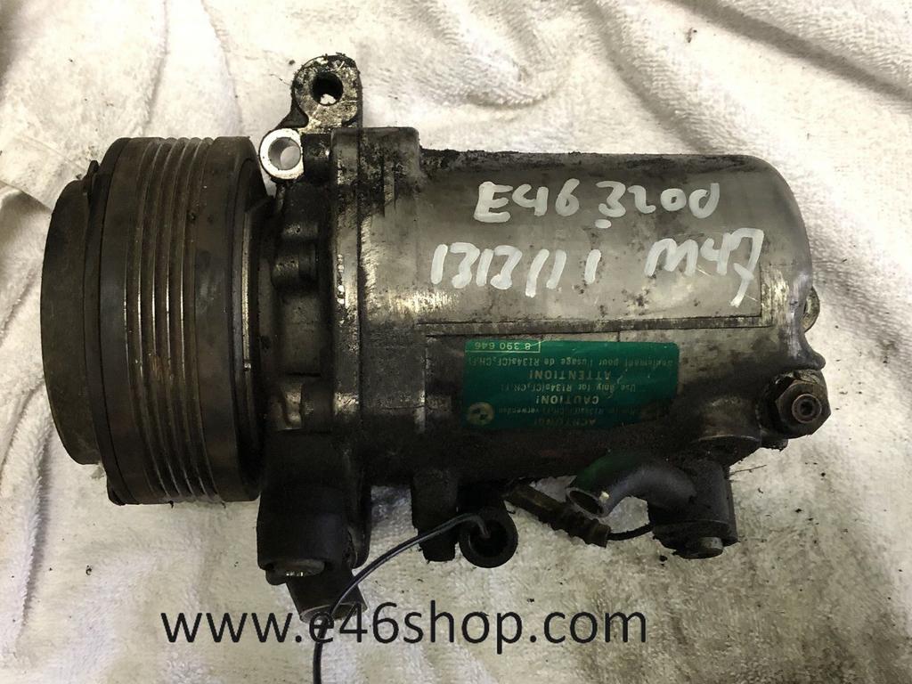 AIRCOPOMP BMW E46 320D M47 MOTOR, -, Utilisé, -, Enlèvement ou Envoi