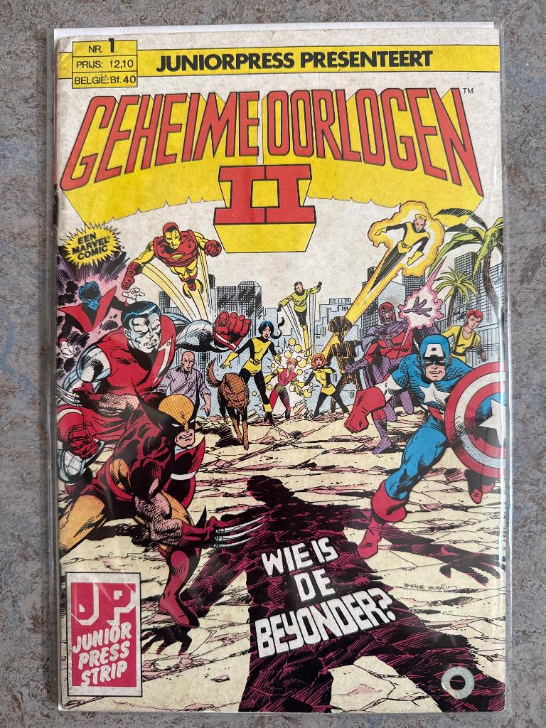 Nr:1 Geheime oorlogen II junior press Comic, Boeken, Strips | Comics, Ophalen of Verzenden