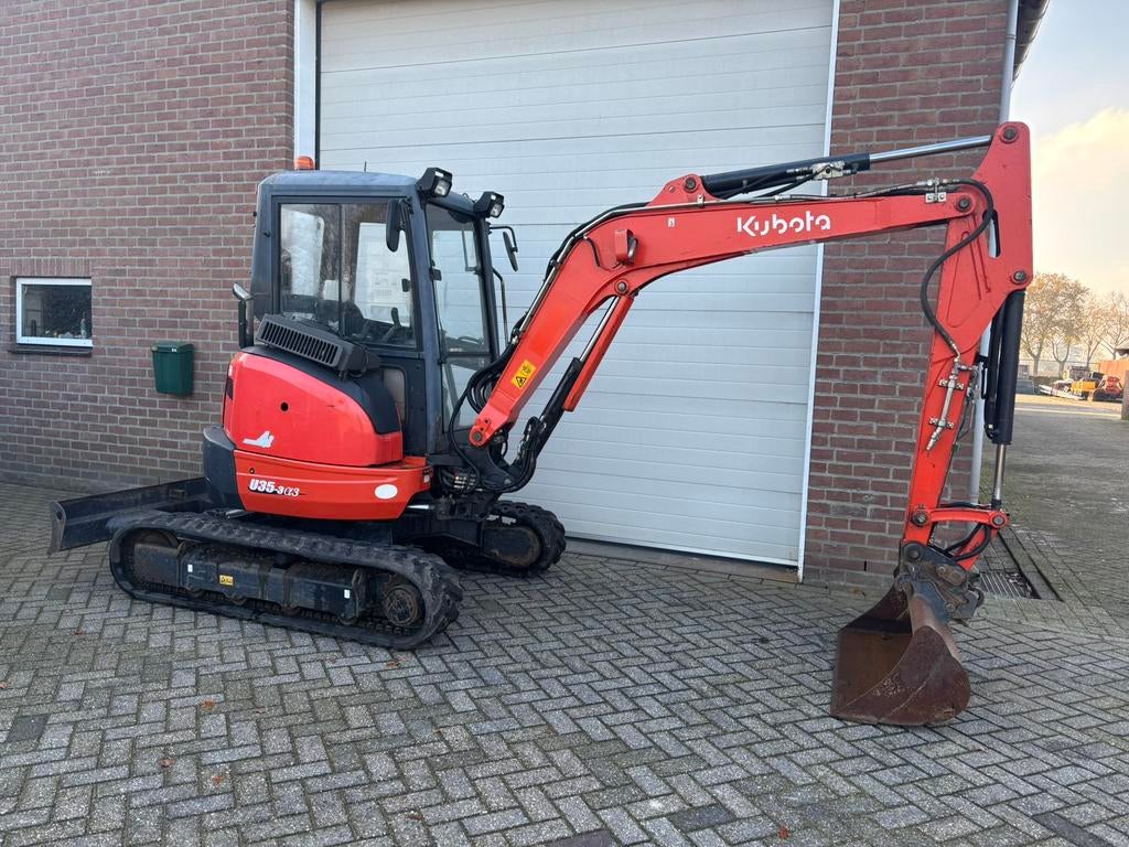 Kubota U35 3a3 Minigraver graafmachine (2016), Zakelijke goederen, Landbouw | Werktuigen, Ophalen