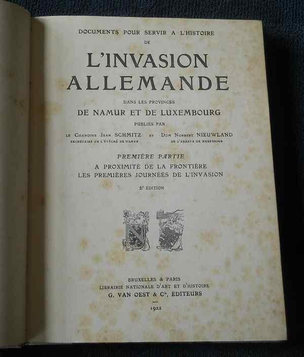 Invasion allemande Namur - Luxembourg : Près de la frontière, Enlèvement ou Envoi, Avant 1940, Utilisé